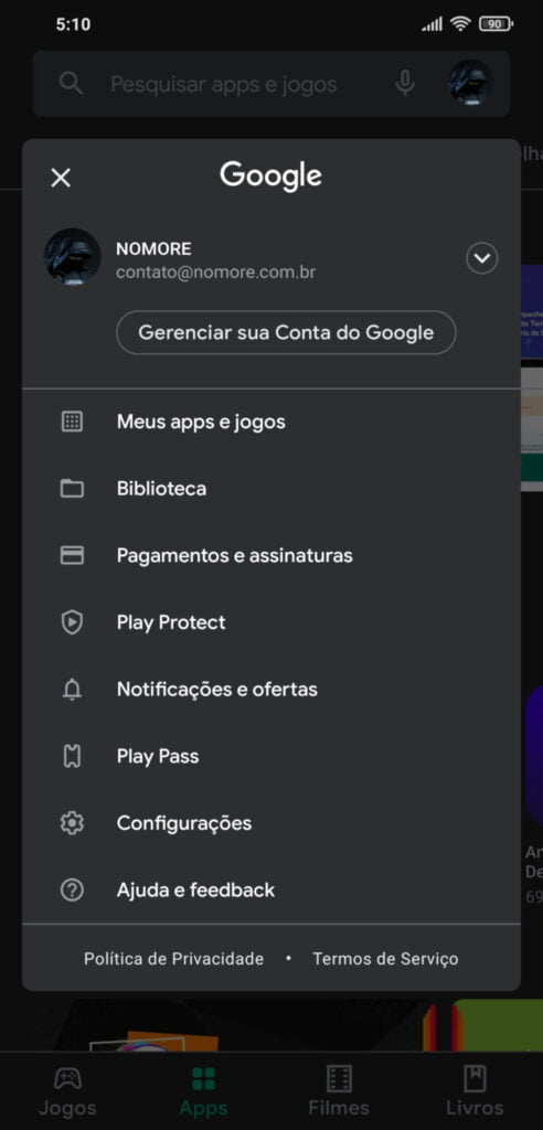 GOOGLE PLAY STORE E ATUALIZADO COM MUDANCAS NA INTERFACE 2